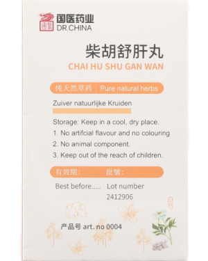 Chai hu shu gan wan bij zuchten en snel geïrriteerd zijn
