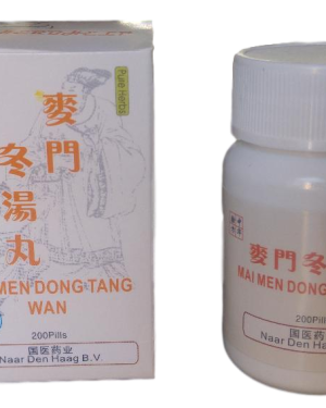 Mai Men Dong Tang Wan, droge hoest, maag problemen.