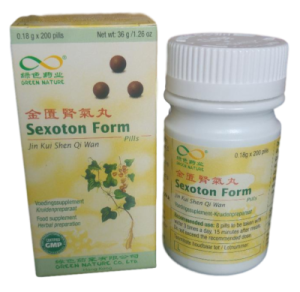 Jin Kui Shen Qi Wan,Sexoton form, bij vermoeidheid.