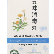Wu Wei Xiao Du Wan tegen ontstekingen.