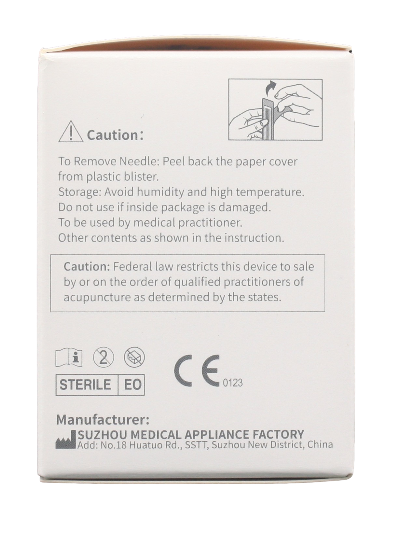Acupunctuur naalden 0.16 x 7 (500)