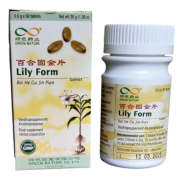 Lily Form, Bai He Gu Jin Pian, bij zwakke longen.