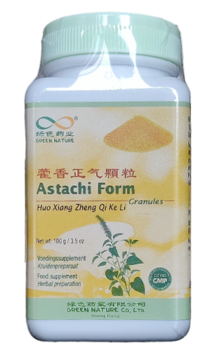 Huo xiang zheng qi ke li, Astachi Form acute Diarree