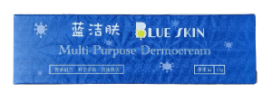 Blue skin dermocream