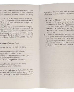 Classical and modern Chinese Herbal formulae and research